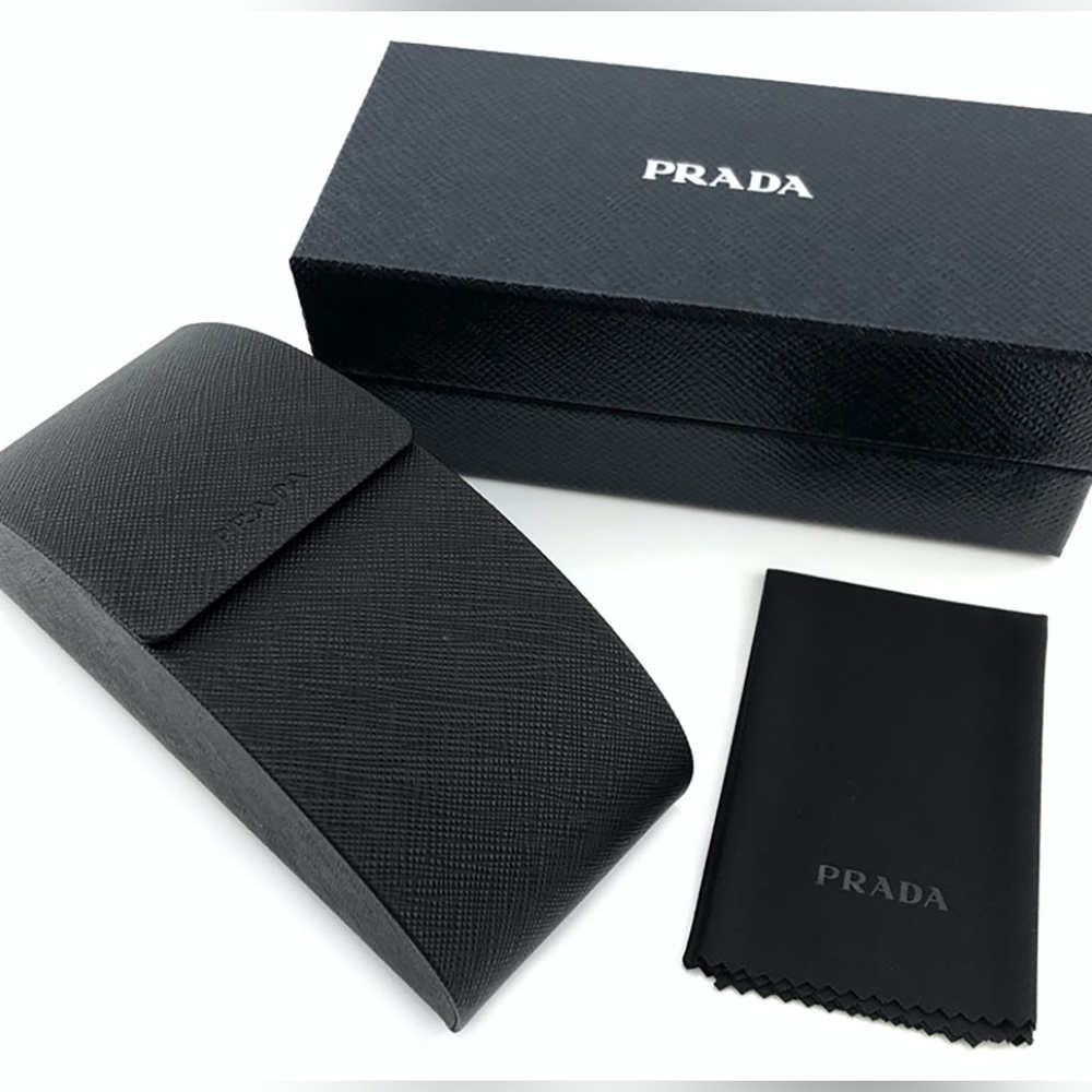 NEW PRADA WOMEN BROWN CAT EYE PR08YS 01V8C1 SUNGLASSES PR 08YS EYEWEAR SPR 08Y - Picture 6 of 6